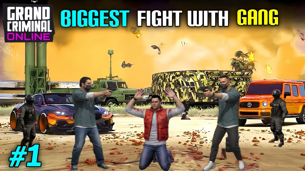 BIGGEST GANG FIGHT in GTA Online (GONE WRONG) 😱 | Episode 1