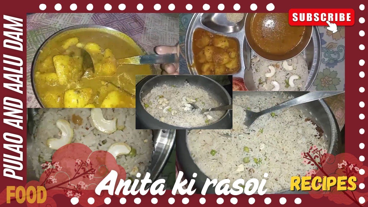 Bihari style special pulao and masala aalu dam ki recipe 😋  || #healthyrecipe