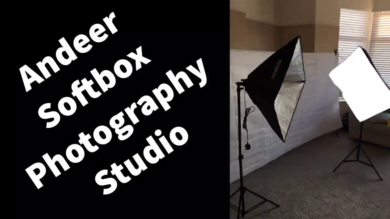 Andoer Photography Studio Softbox Lighting Kit Review, Great setup for every type of use