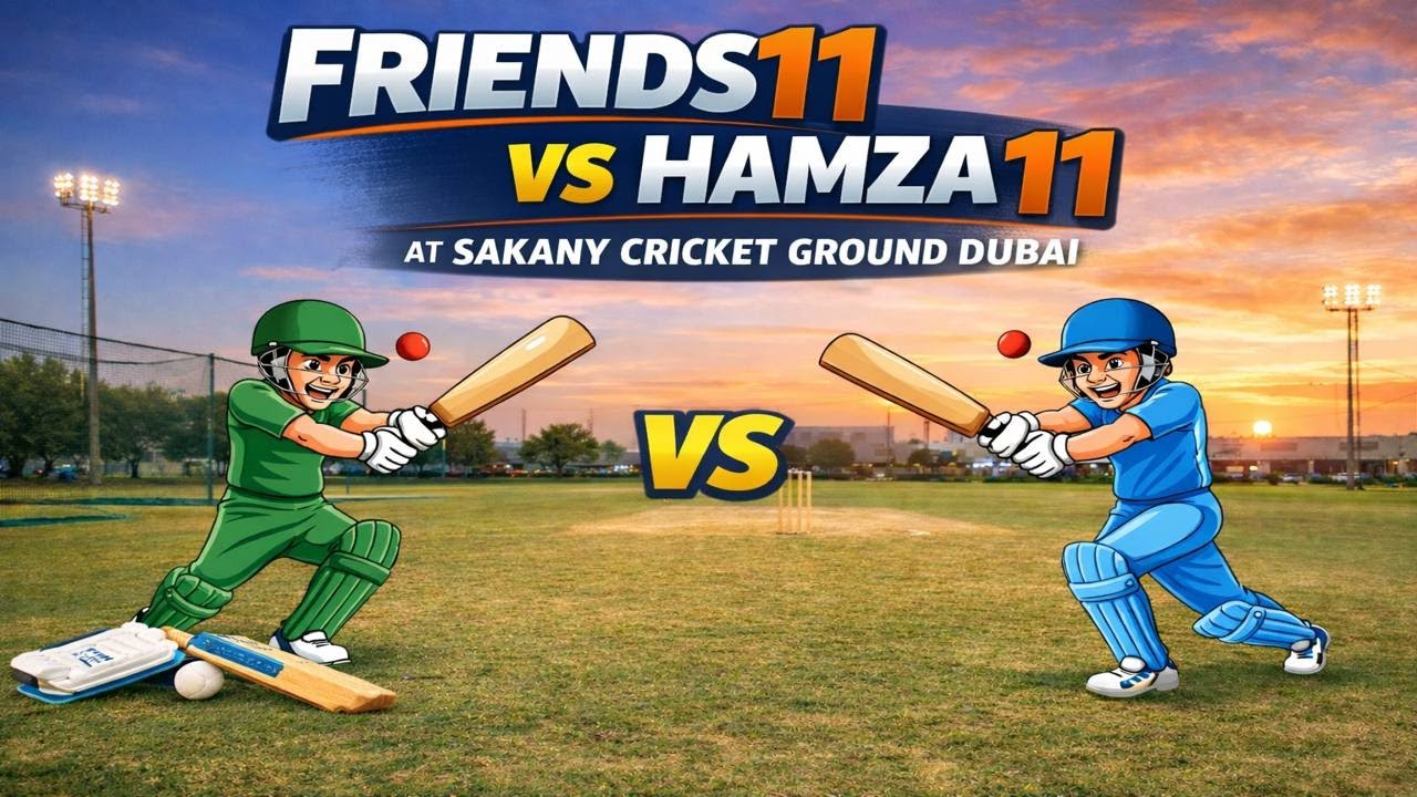 Friends 11 vs Hamza 11 LIVE 🏏 | Thrilling Box Cricket Match #cricket