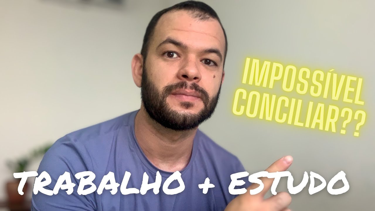 ✅ O JEITO CERTO de conciliar Trabalho e Estudo para Medicina