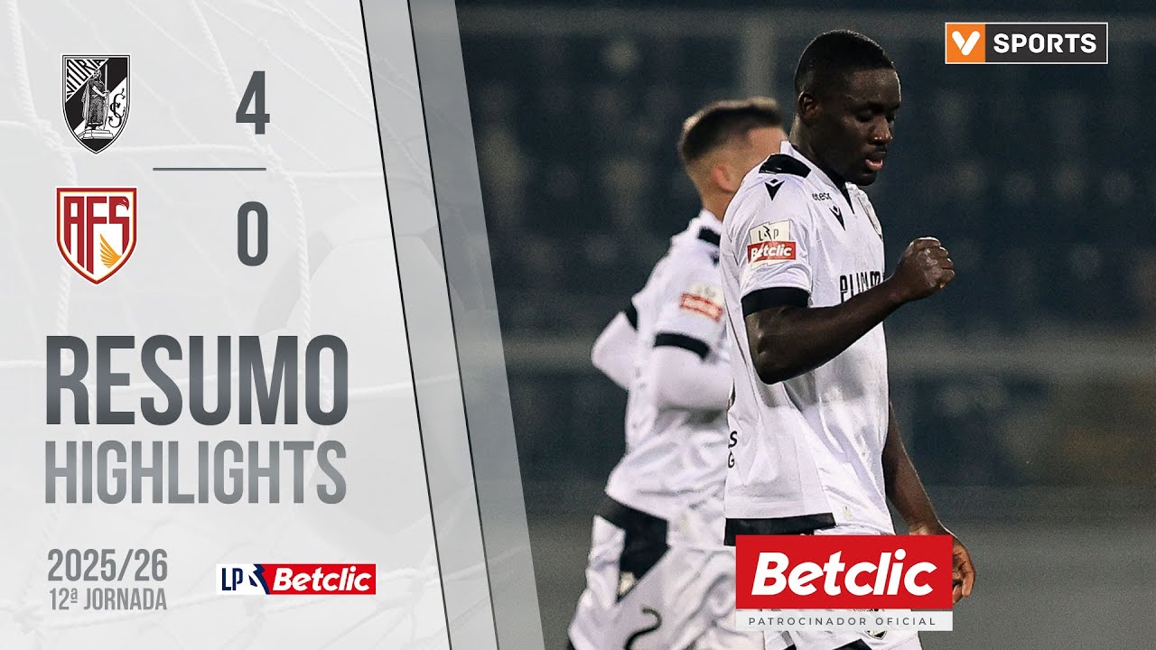 Resumo: Vit&oacute;ria SC 4-0 AVS (Liga 25/26 #12)