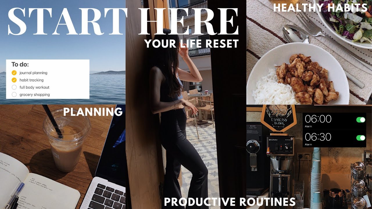 2026 FULL COMEBACK PLAN: get back into a routine, build healthy habits & reset your life