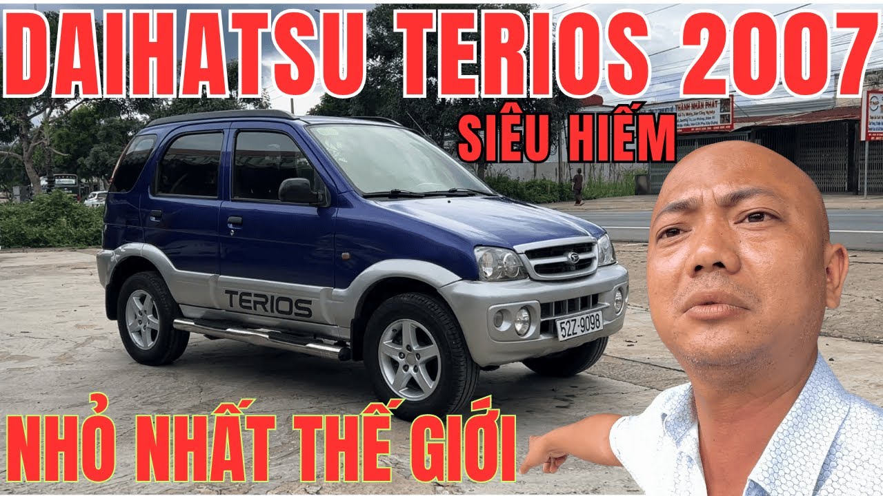 DAIHATSU TERIOS 2007 : SUV 2 CẦU GẦM CAO 
