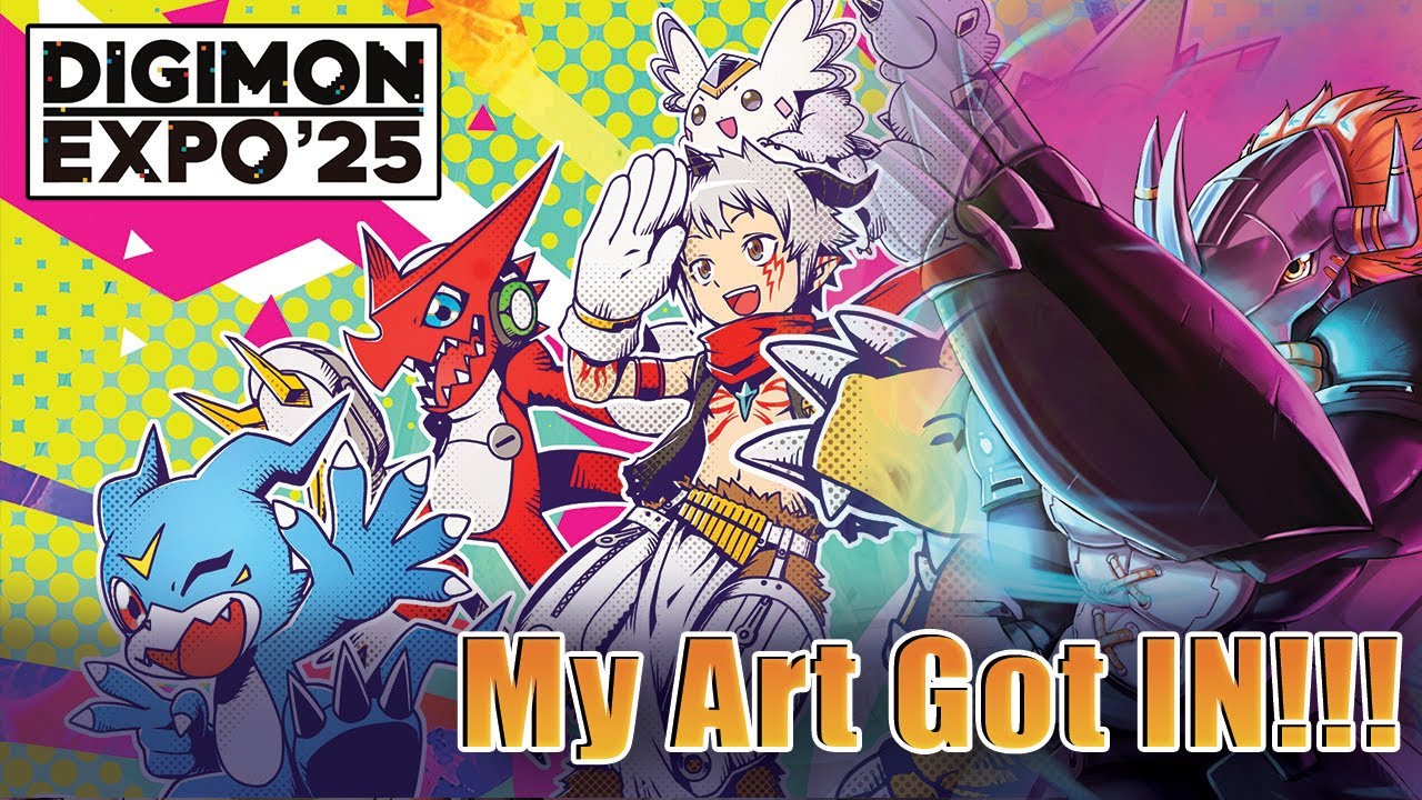 I got into the Digimon Expo 2025 Gallery Exhibit
