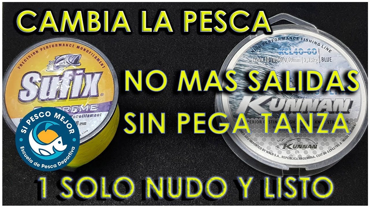 NUDO DE PESCA QUE TE CAMBIA LA PESCA !!! Y YAPA