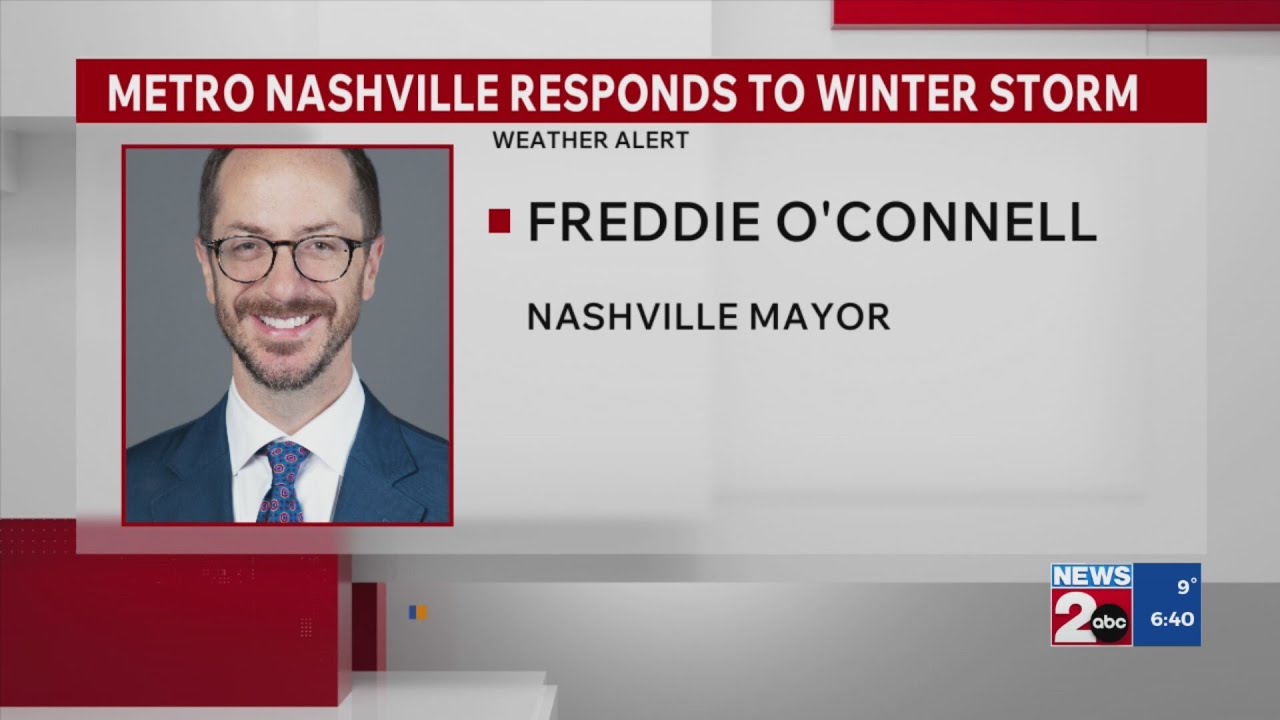 Mayor O'Connell speaks with News 2 about winter storm recovery