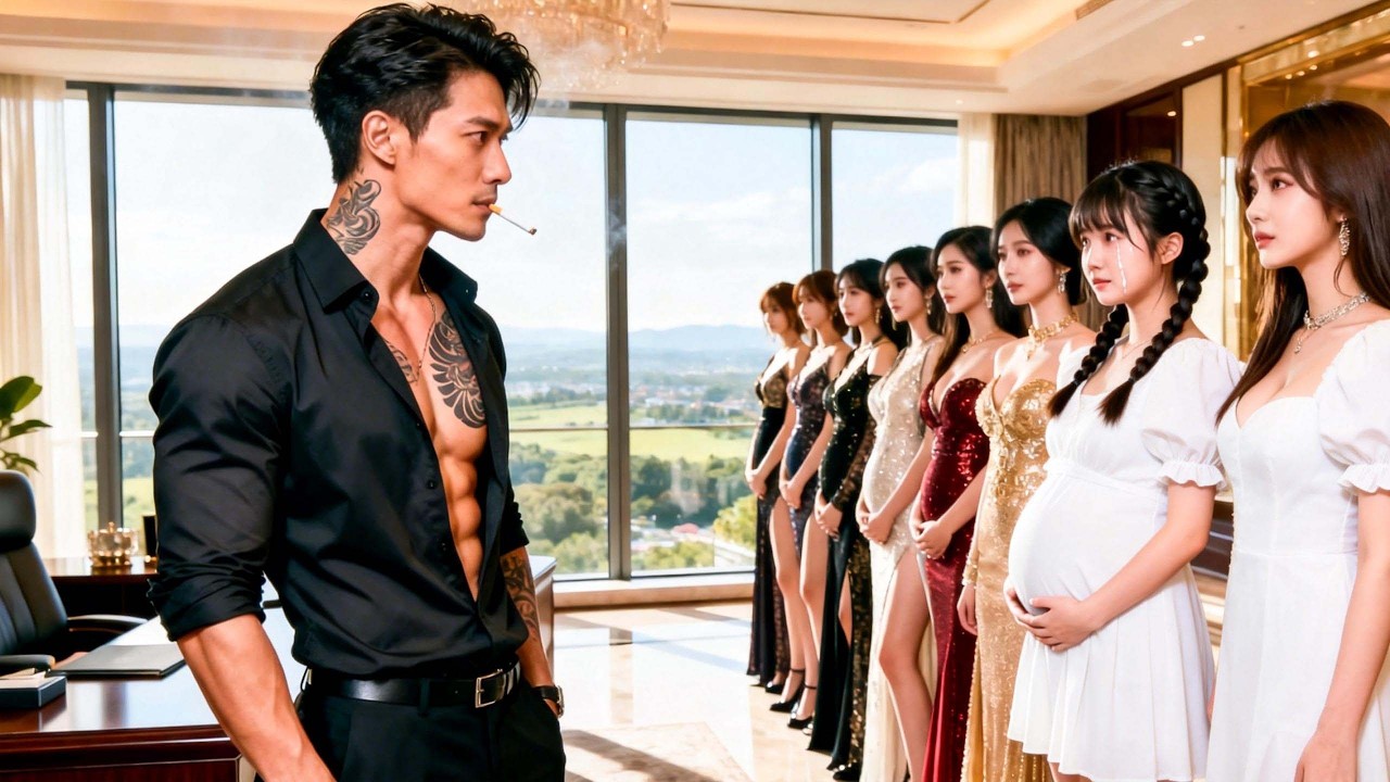 Sterile CEO rejects 800 beauties—falls for a pregnant 18-year-old; the child is his own！