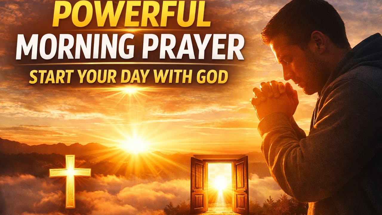 Powerful Morning Prayer To Start Your Day With God | Prayer for Strength, Favor & Breakthrough