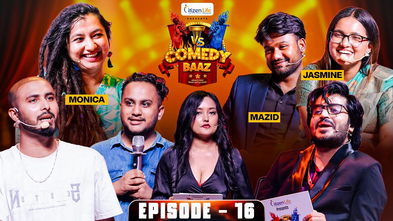 Comedy Baaz ll Ep-16 ll Sundar Khanal ll Tapashya Ranaa ll Amrendra Yadav ll Gen-z Special ll Mazid