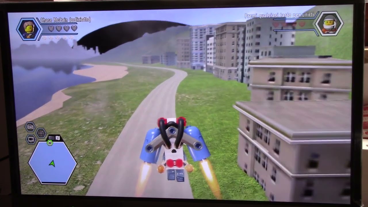 Lego City Undercover (PS4) - (Glitch) - How to get out of the map with the Jetpack!!!