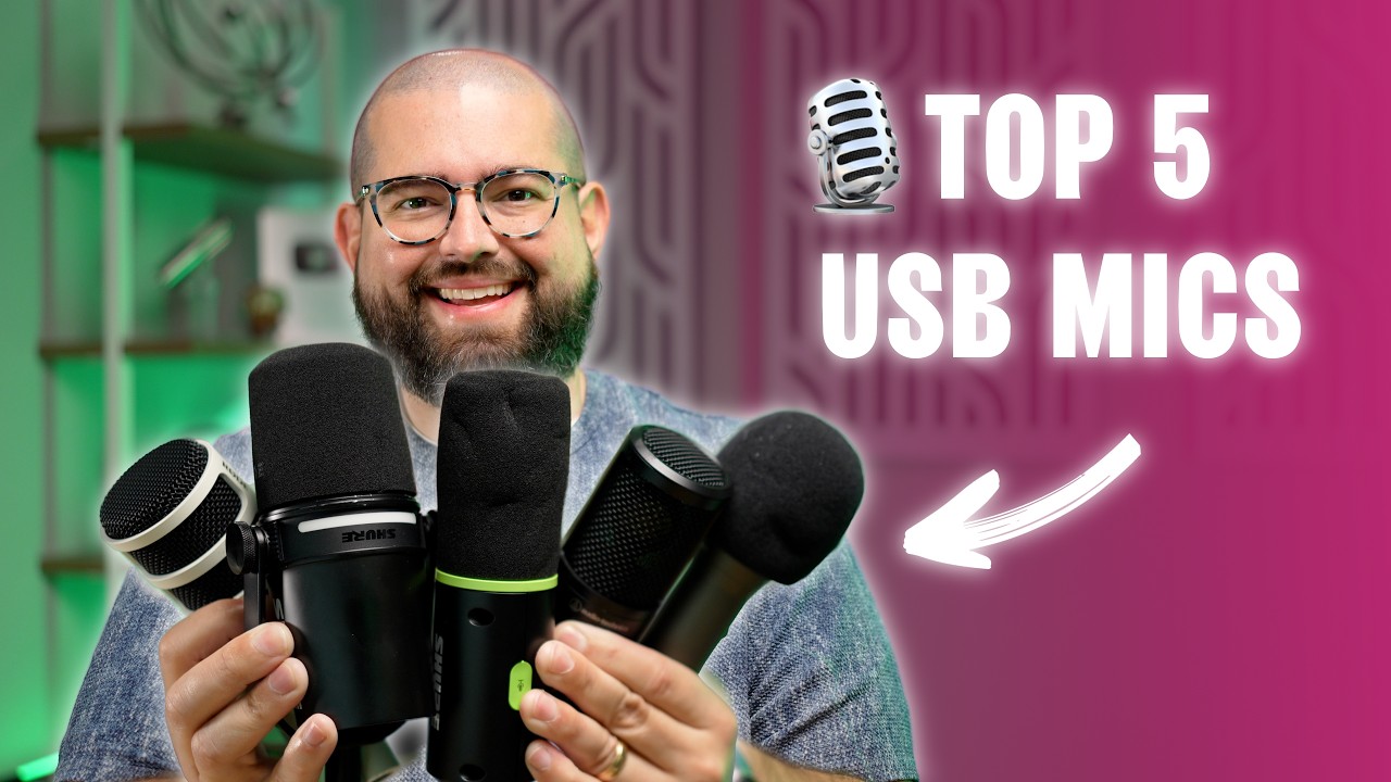 5 лучших USB-микрофонов для подкастов