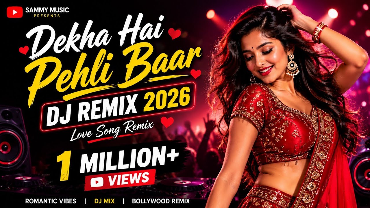 Dekha Hai Pehli Baar ❤️ DJ Remix 2026 | Love Song Remix | Bollywood DJ Mix