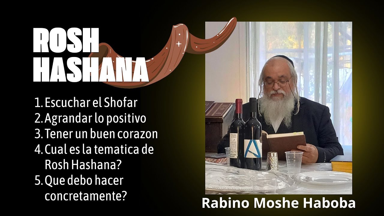 ROSH HASHANA SLIJOT SHOFAR CLASE 1 2025 Harab Moshe Haboba