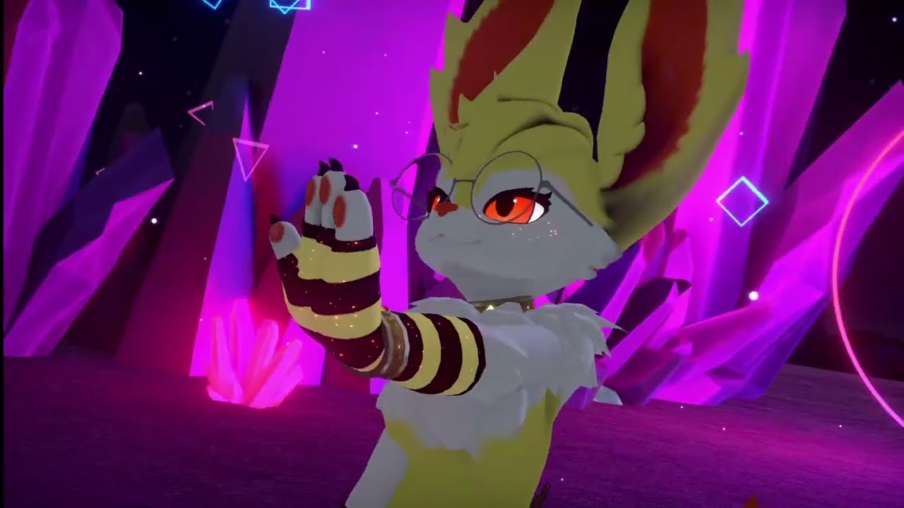 Jennifer Lopez (feat. Pitbull) - On The Floor | Braixen (Pokemon) [Hobkin ver.] | MMD K-POP (VRChat)