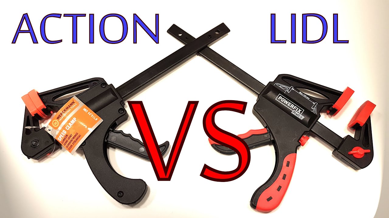 Comparatif Serre joint Action VS Lidl