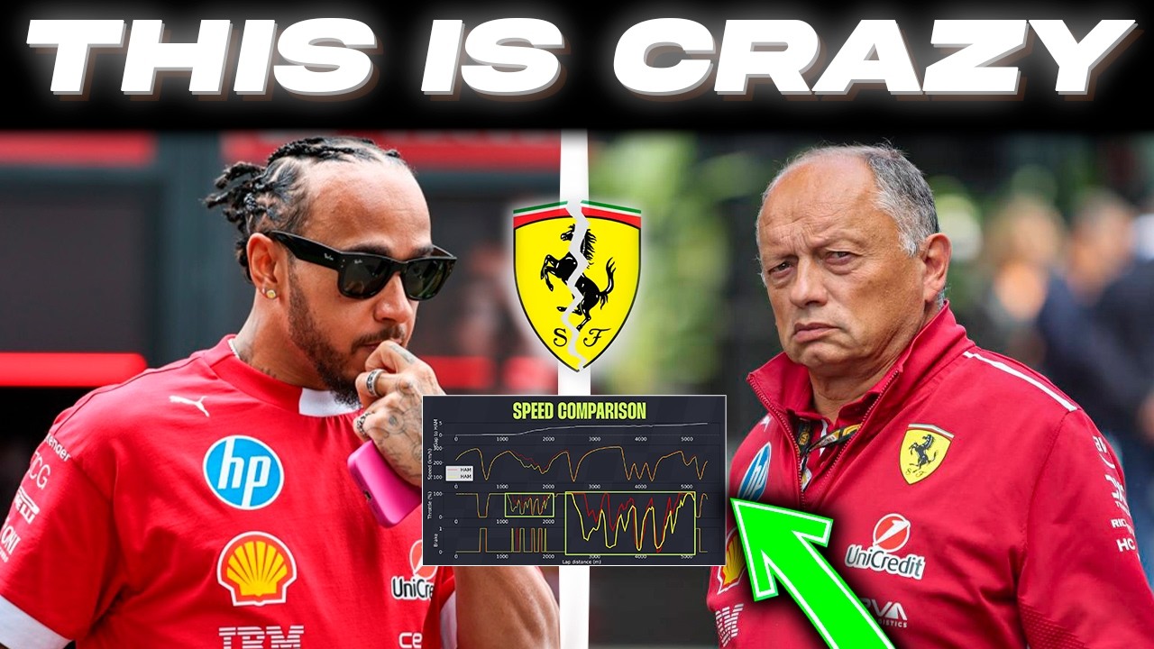 Lewis Hamilton furious with Ferrari and his engineer after having problems with the SF-25
