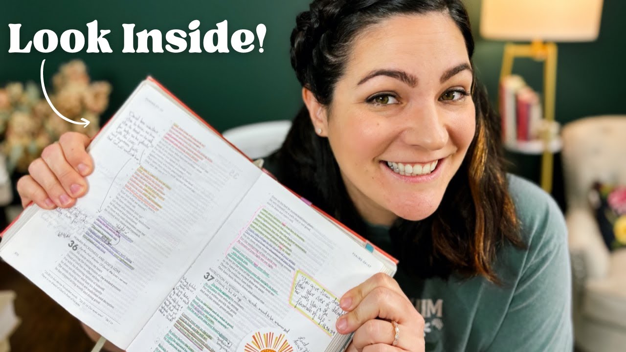 A Vulnerable Look Inside My Actual Bible (She Reads Truth Bible)