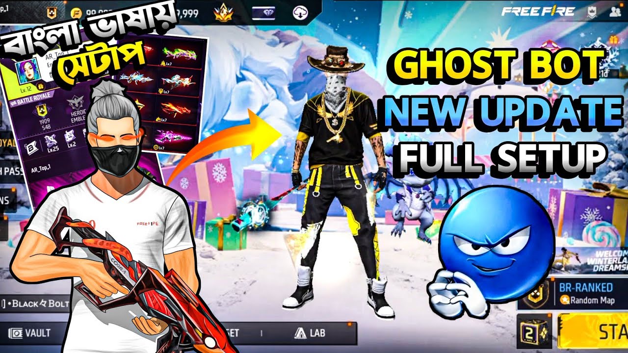 GHOST BOT NEW UPDATE বাংলা ভাষায় সেটাপ A TO Z 🙄👍