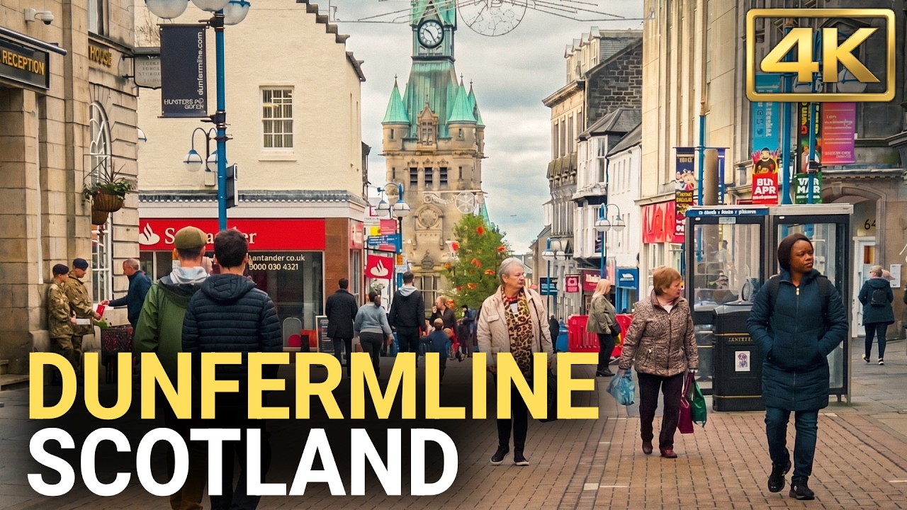 Walking in Dunfermline - Scotland