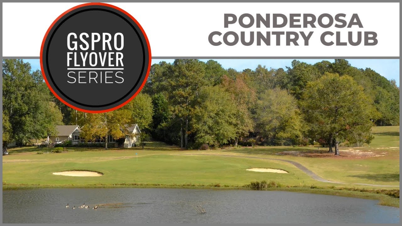GSPro Course Ponderosa Country Club Flyover