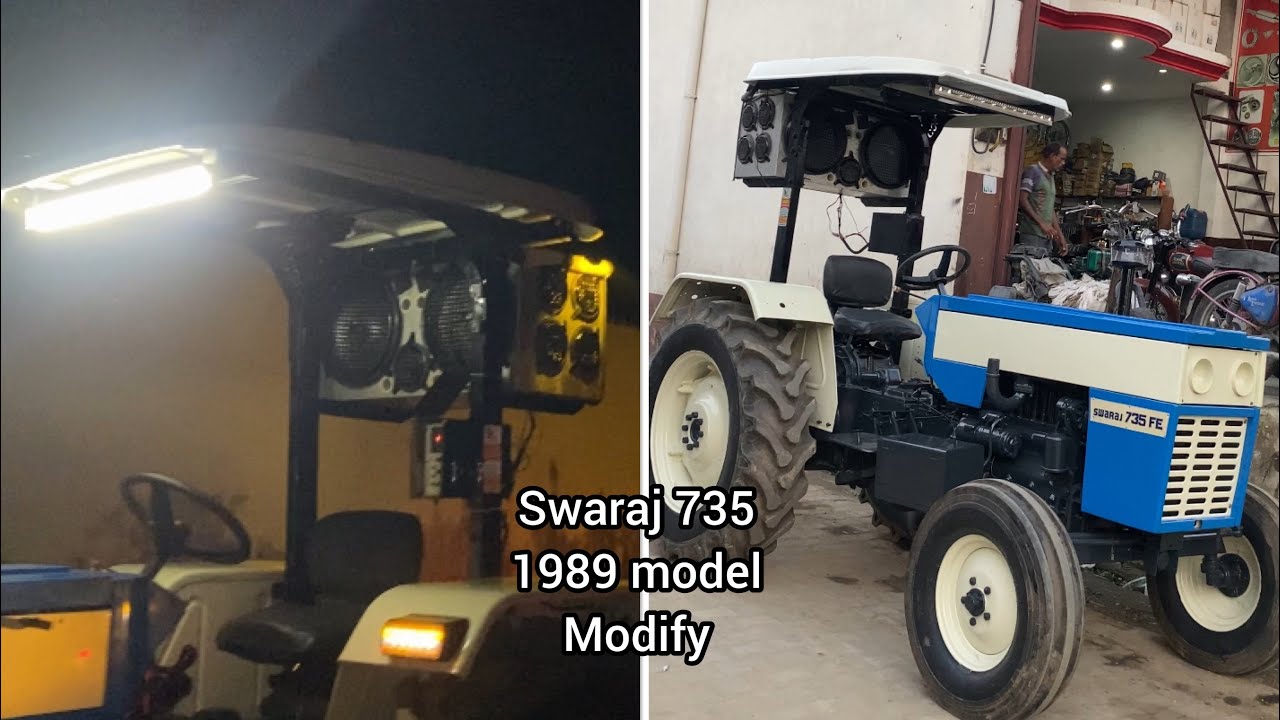 1989 model swaraj 735 🚜 kita modify | Pura tyaar kita original #swaraj #modifiedtractor #subscribe 