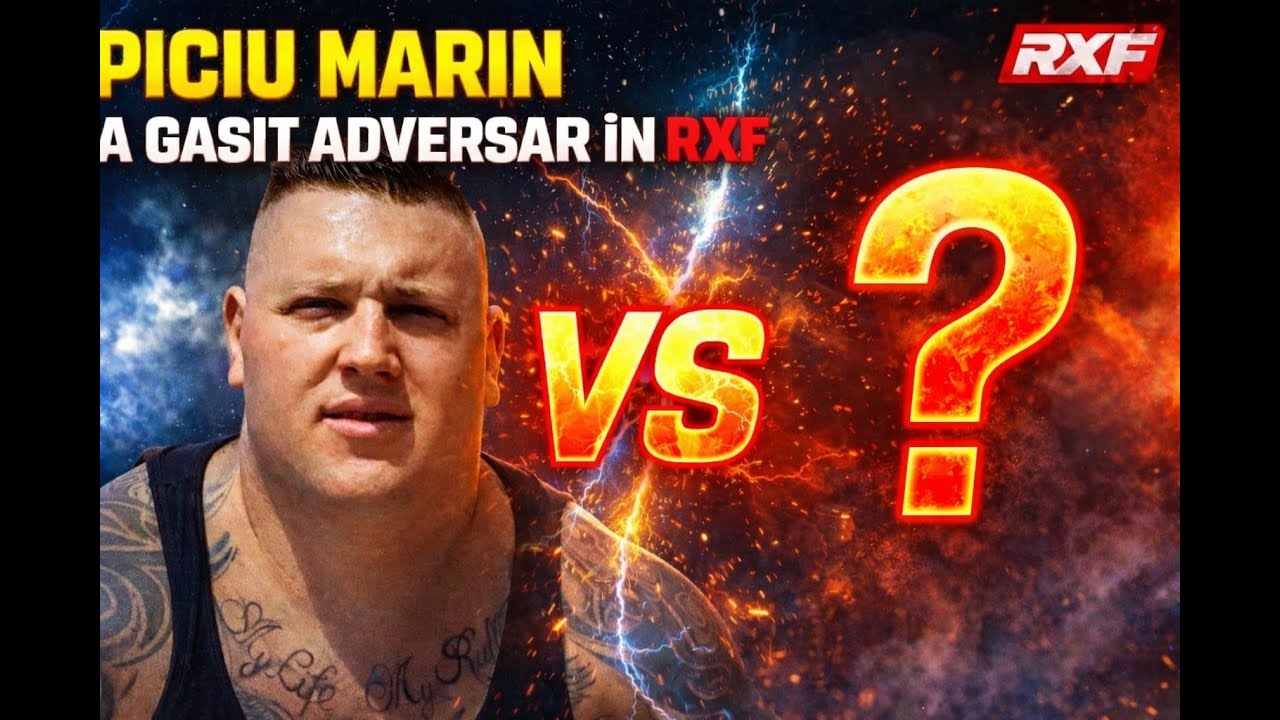 Marin Piciu și-a găsit adversar în RXF! Urmează lupta