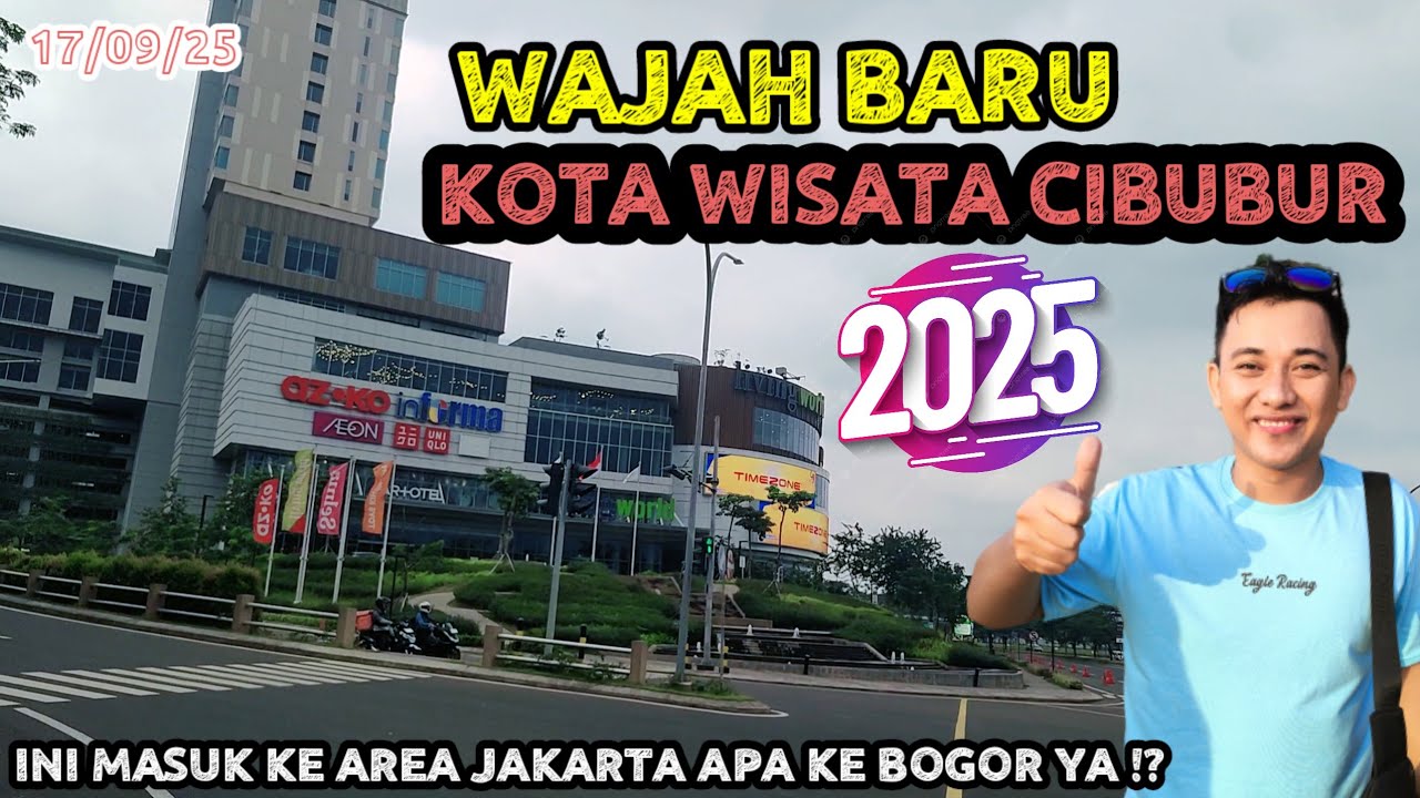 UPDATE KOTA WISATA CIBUBUR‼️RUANG HIJAU DI TATA MENJADI PENGEMBANGAN  INFRASTUKTUR SUPER MEWAH 2025