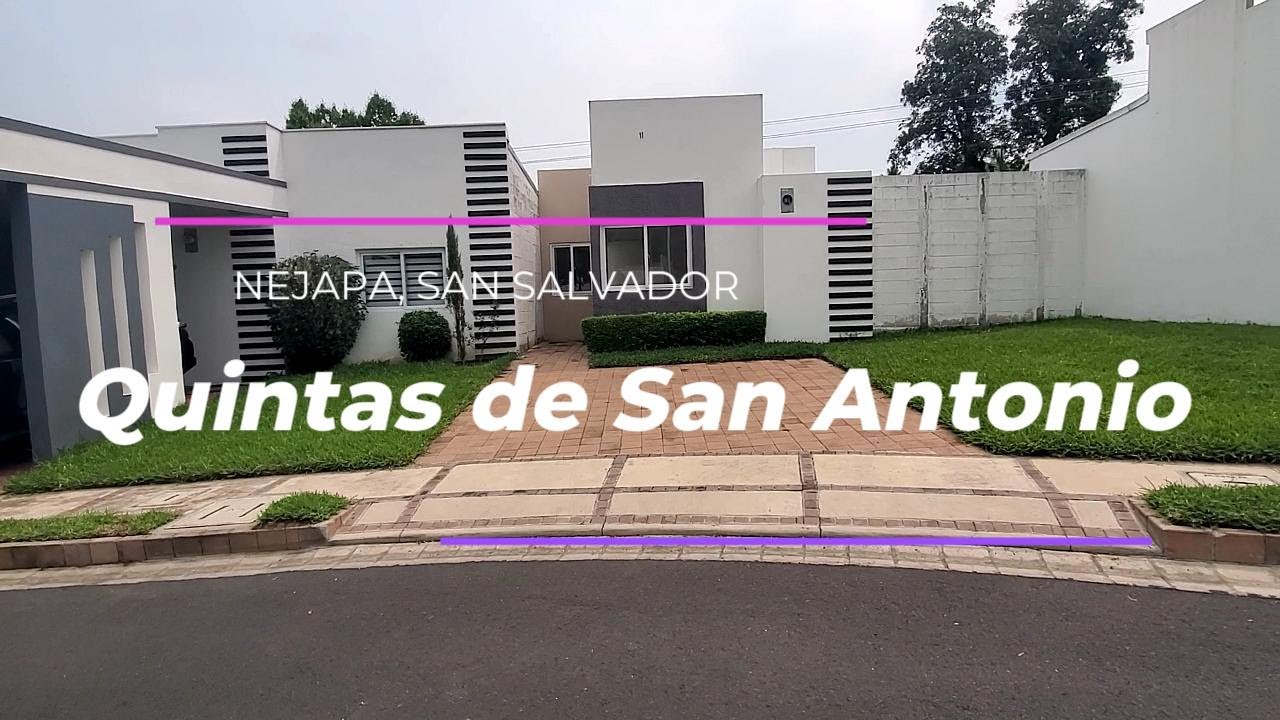 SOLD !!! VENTA CASA EN QUINTAS DE SAN ANTONIO, NEJAPA, SAN SALVADOR, PRIVADO