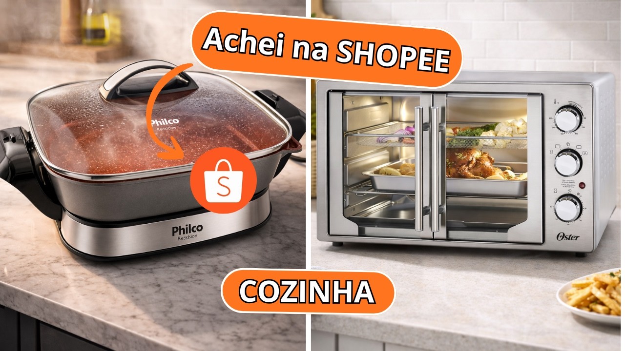 17 ACHADINHOS INCRIVEIS DA SHOPEE para facilitar sua vida na COZINHA | PRODUTOS INCRIVEIS
