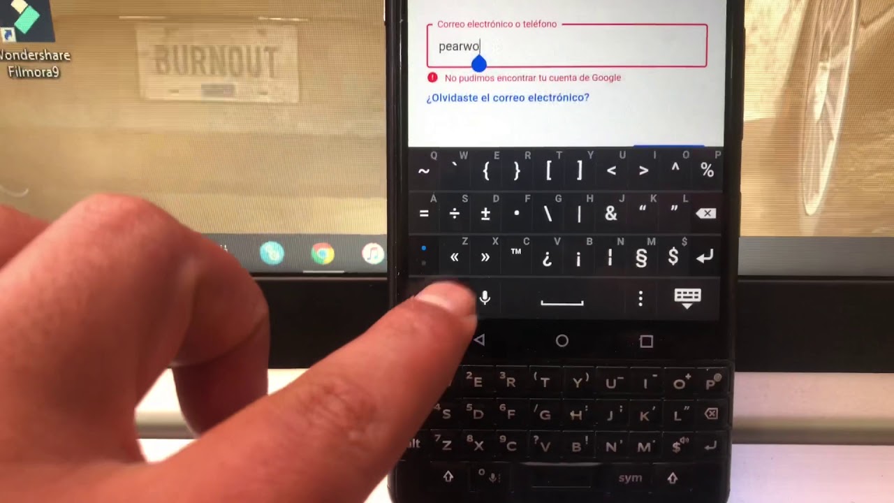Como quitar cuenta Google BLACKBERRY KEYONE fácil y rápido SIN PC