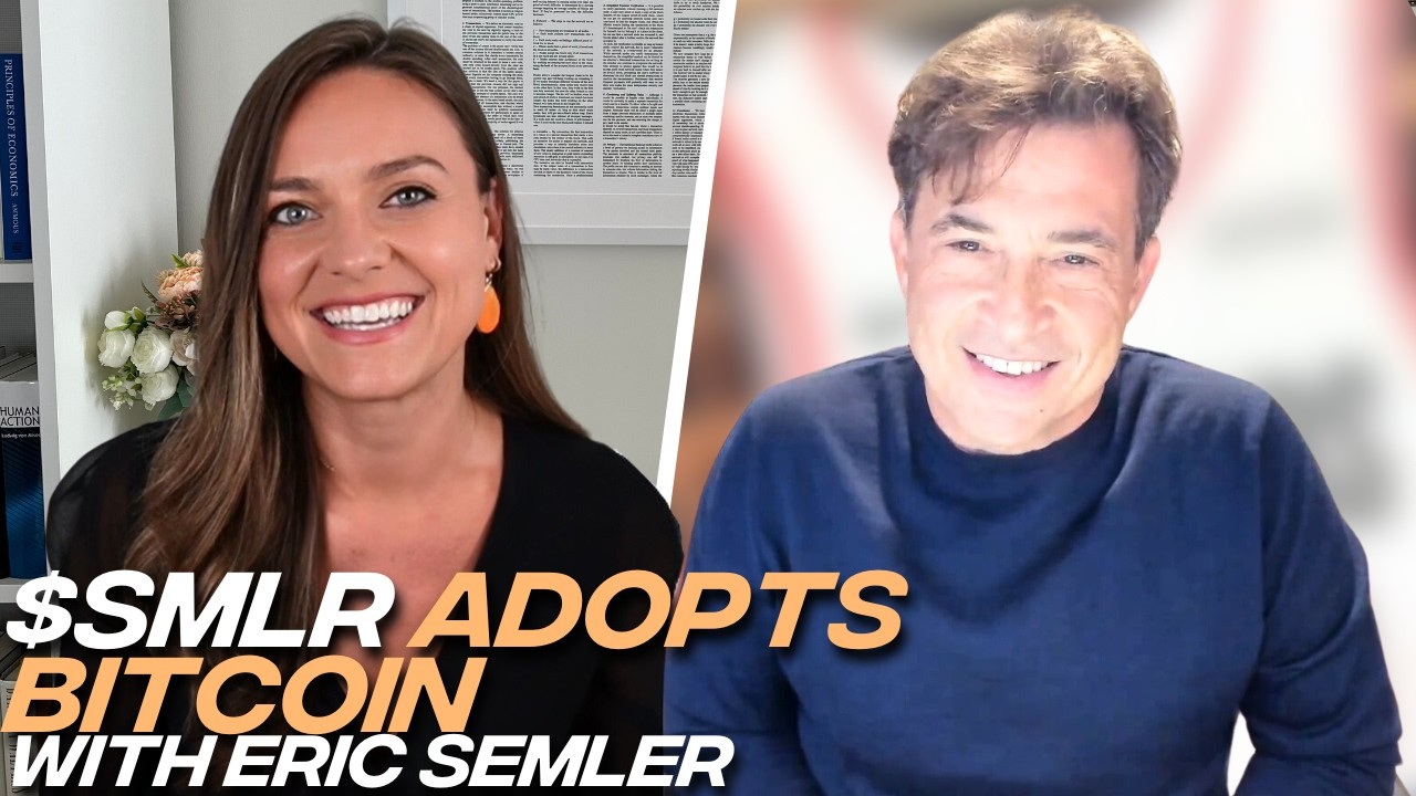 This Company Holds 1,273 Bitcoin! Will More Major Corporations Follow? Eric Semler of $SMLR Explains