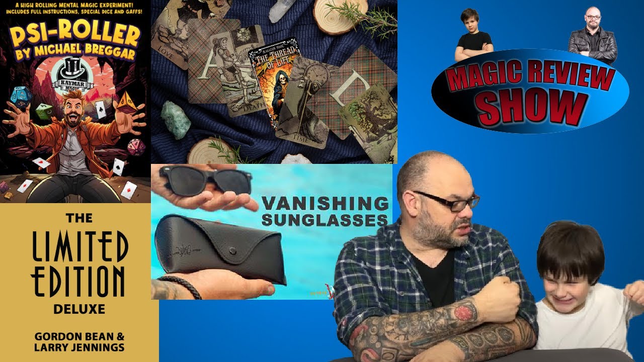 Vanishing Sunglasses, Thread Of Life, PSI Roller & More | Craig & Ryland's Magic Review Show #172