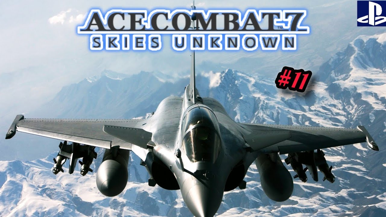 ACE COMBAT 7:MISSÃO#11 DESTRUIÇÃO A FROTA INIMIGA! ⚡☠️    (no Comentary) 
