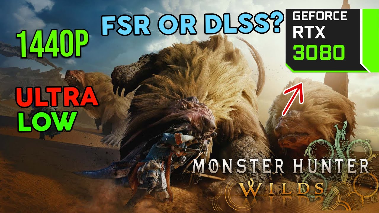 Monster Hunter Wilds | RTX 3080 + i5-13600KF | Performance Test & Gameplay #monsterhunter