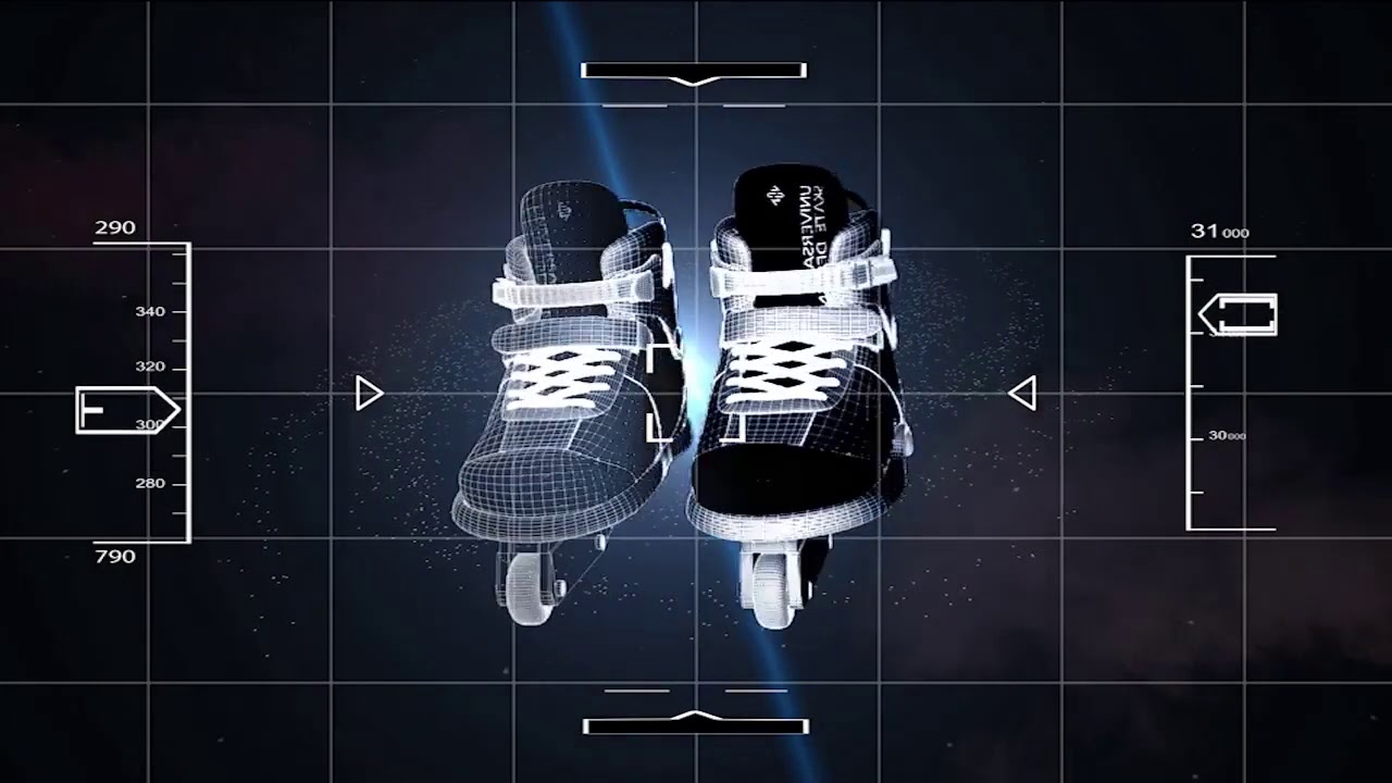 3D montage Universal Skate Design