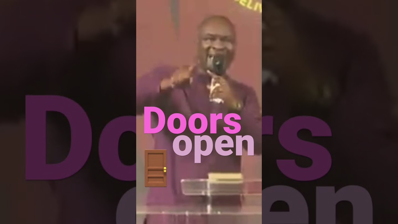 Doors open now #apostlejoshuaselman #prayer #graceofgod #opendoors