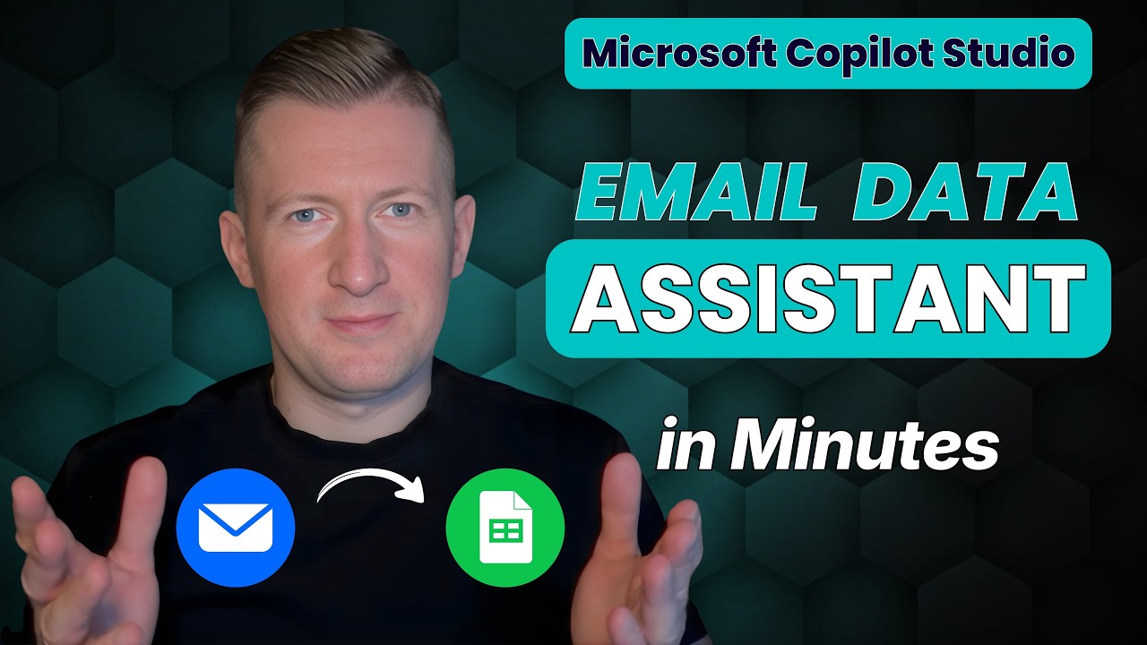 How To Build An Email Data Assistant In Microsoft Copilot Studio (Watch Me Build It Step-by-Step)