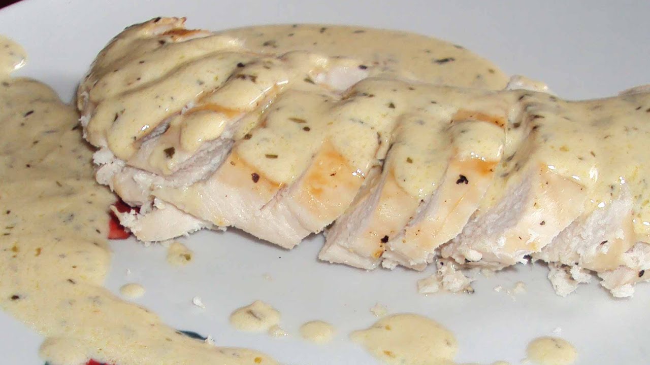 Receta de pollo en salsa estragón / Recipe chicken in tarragon sauce