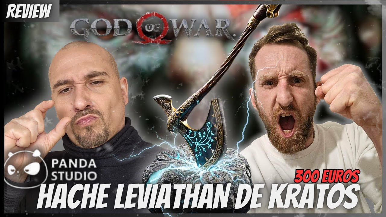 [UNBOXING] Hache LEVIATHAN de GOD OF WAR 😍😍 Kratos et ses mini mains !! | PANDA STUDIO