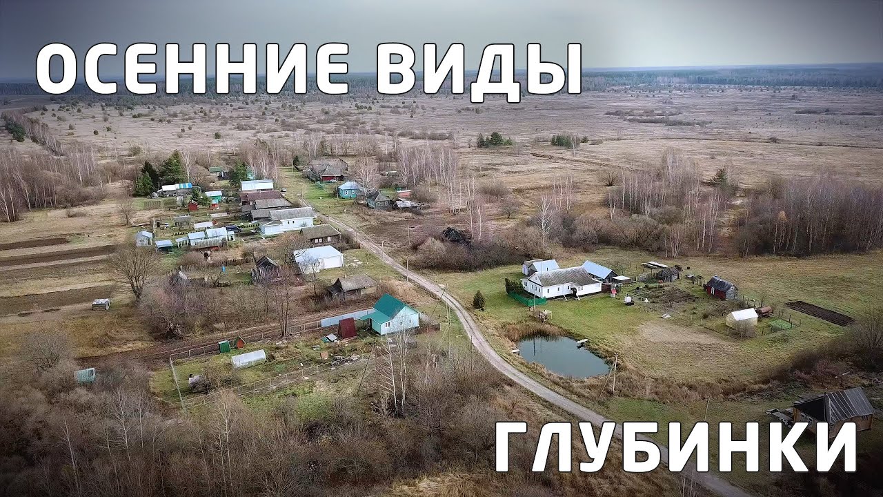 д. Корякино - Тёплые дни поздней осень. Ноябрь 2023. [4K]