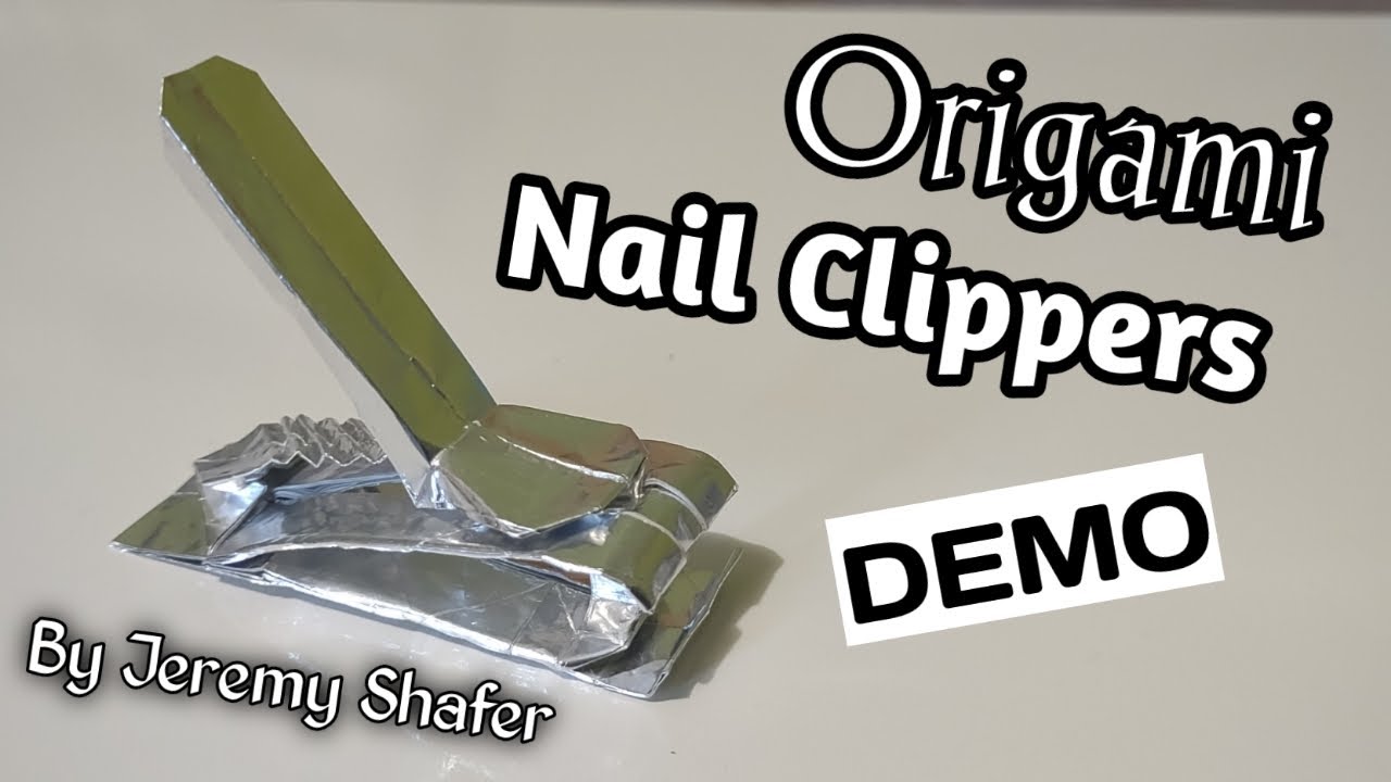 Origami Nail Clippers By Jeremy Shafer (DEMO)