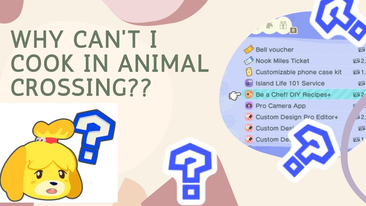 Почему в Animal Crossing нельзя готовить? Вот несколько причин.