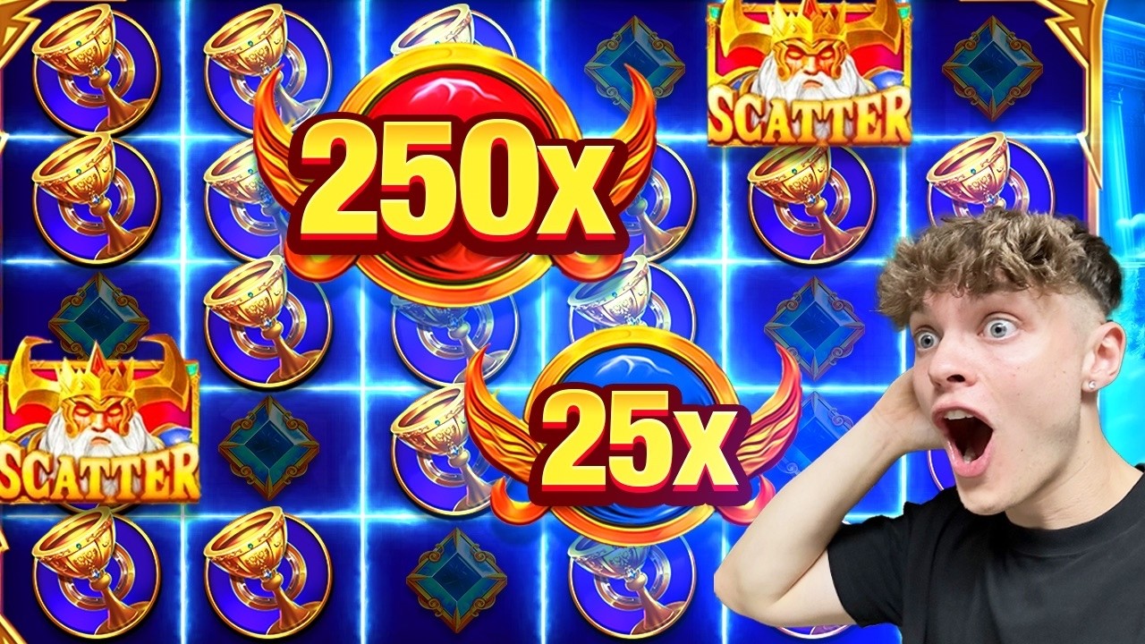 I GOT INSANELY LUCKY ON GATES OF OLYMPUS...