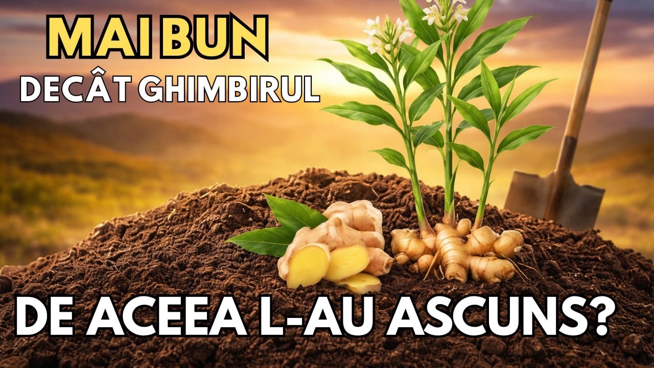 Plantă mai puternică decât ghimbirul, rezistentă la îngheț, rodește ani la rând și a fost eliminată