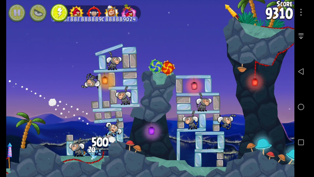 Angry Birds Rio Rocket Rumble Gameplay All Levels