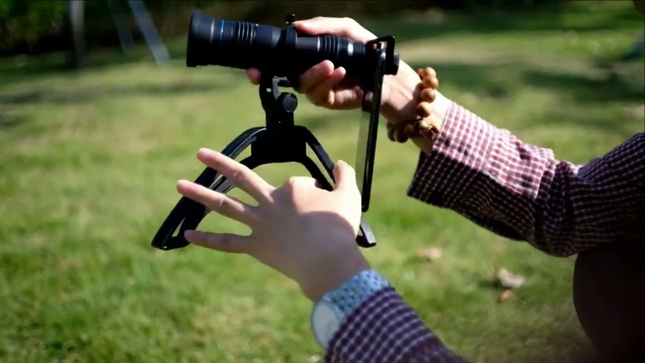 APEXEL-telescopio para celular teleobjetivo monocular de Metal HD con