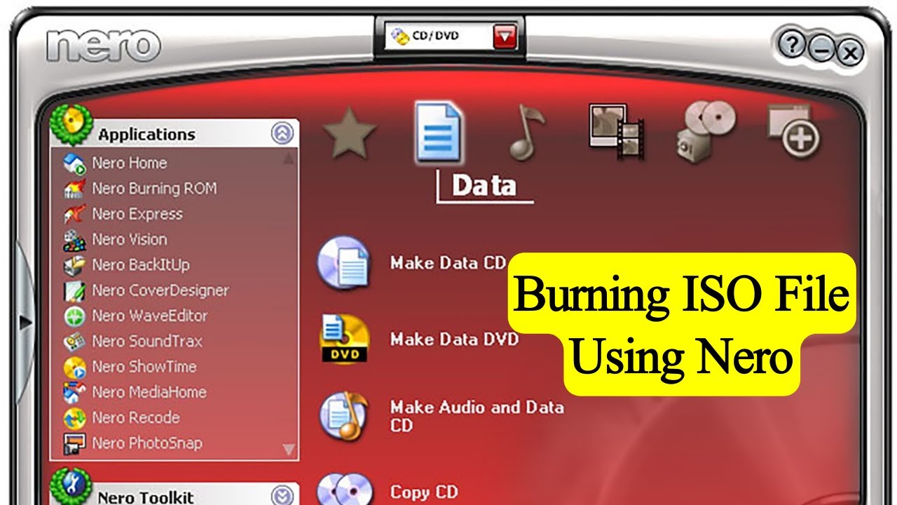 How To Burn ISO File To CD Or DVD Using Nero 7 Full Process | Burning an ISO File Using Nero