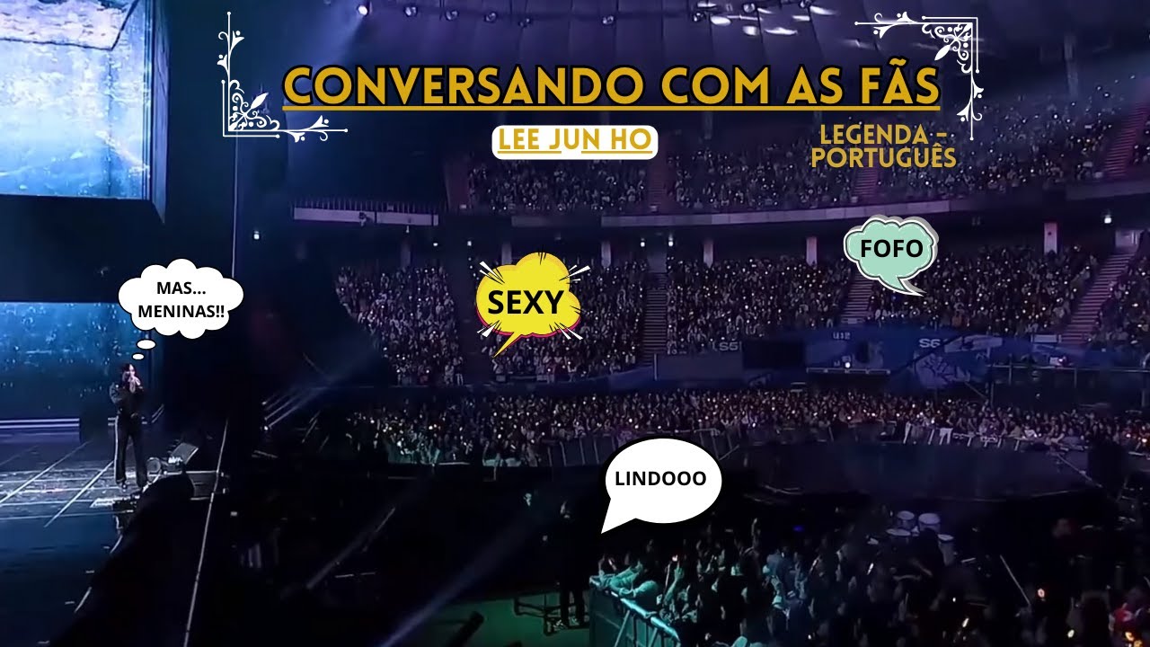 LEE JUNHO - Conversando com os Fãs - Legendado (Português) (Concert Korean - FAM CAN) 14/01/2024