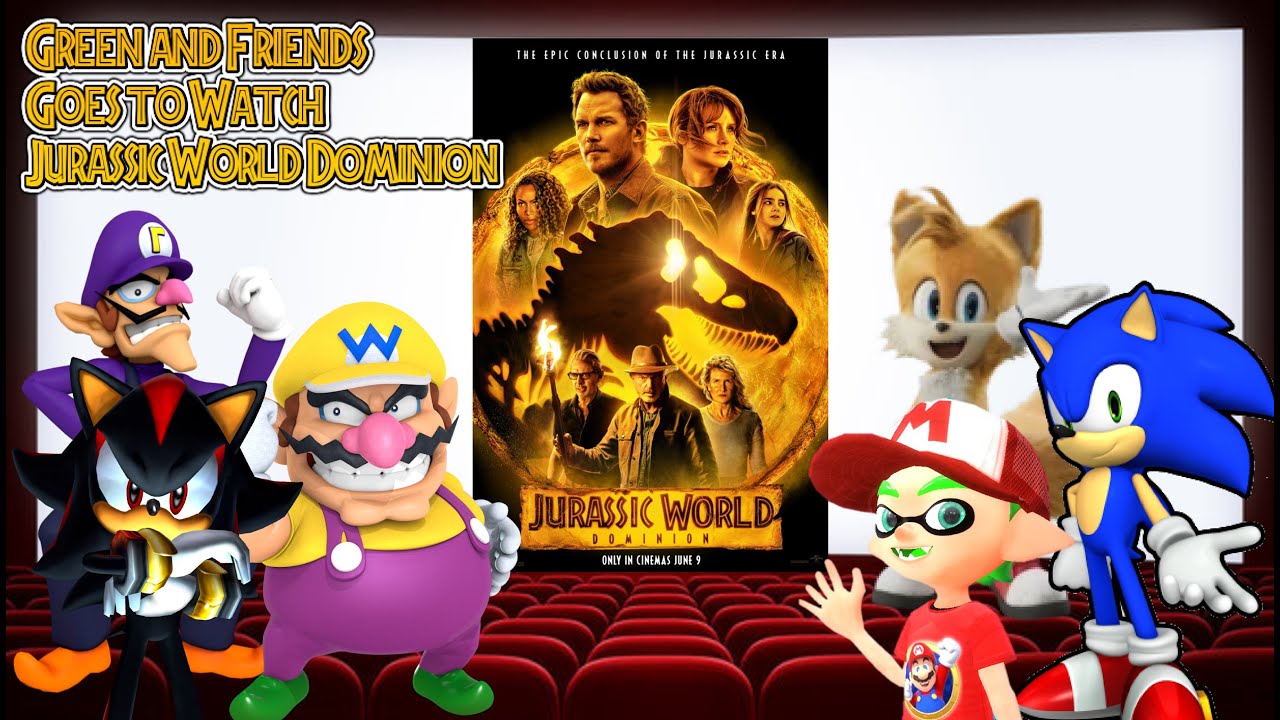BMF100 Plush Episode: Green & Friends Goes to Watch Jurassic World Dominion!